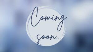 Ich bin da Cover vor Veröffentlichung, verpixelt mit Schriftzug Coming soon..., blau