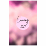 rosa verschwommener Hintergrund, rosa Kreis in der Mitte, schwarzer Schriftzug "Coming 2029" in der Mitte